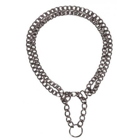 Ошейник Trixie Semi-Choke Chain для собак двухрядный хромированный, 45 см (2243)