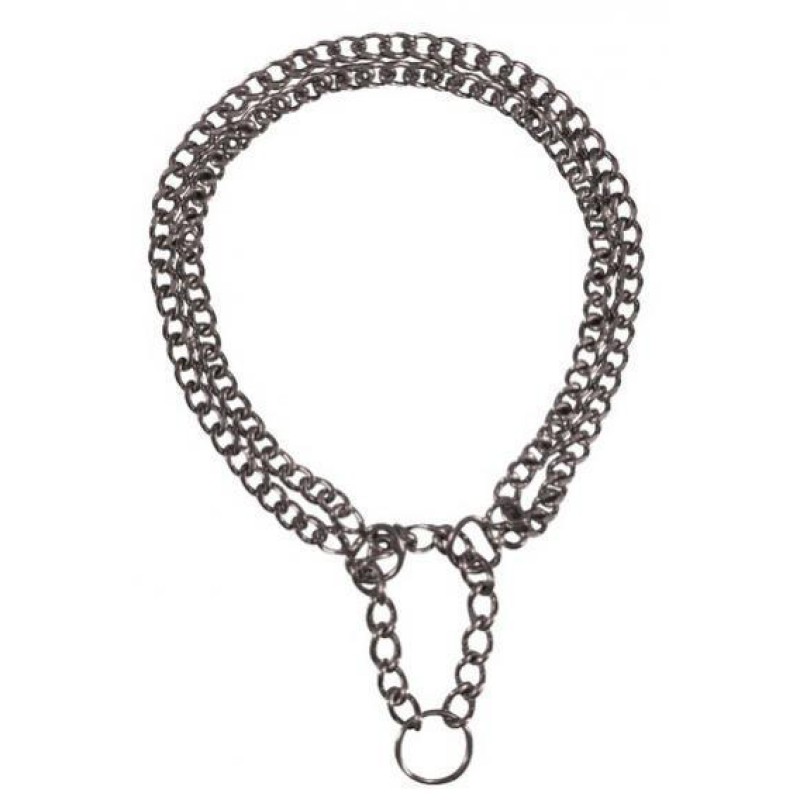 Нашийник Trixie Semi-Choke Chain для собак дворядний хромований, 45 см (2243)
