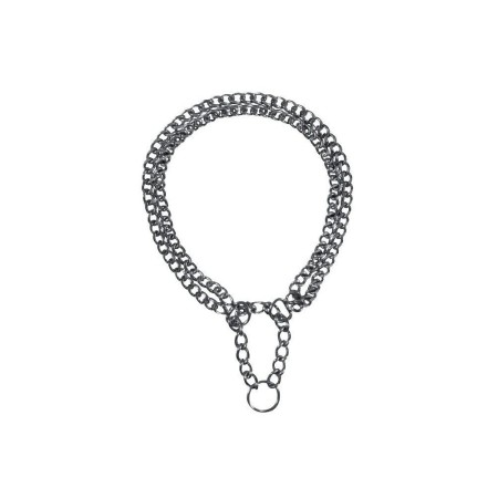 Ошейник Trixie Semi-Choke Chain для собак двухрядный хромированный 2 мм, 35 см