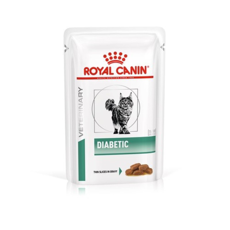 Royal Canin Diabetic Pouches 12х85 г для кішок при діабеті в соусі