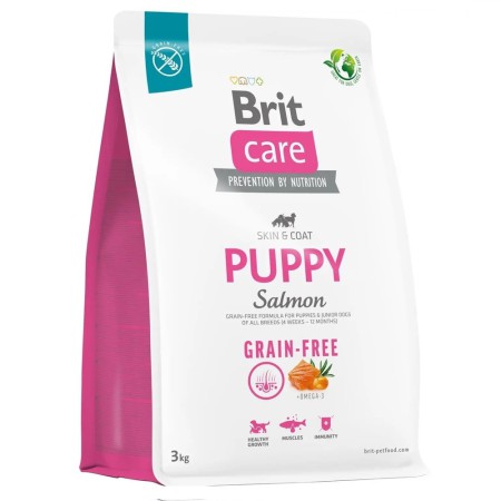 Brit Care Grain-free Puppy Salmon 3 кг сухий корм для цуценят з лососем