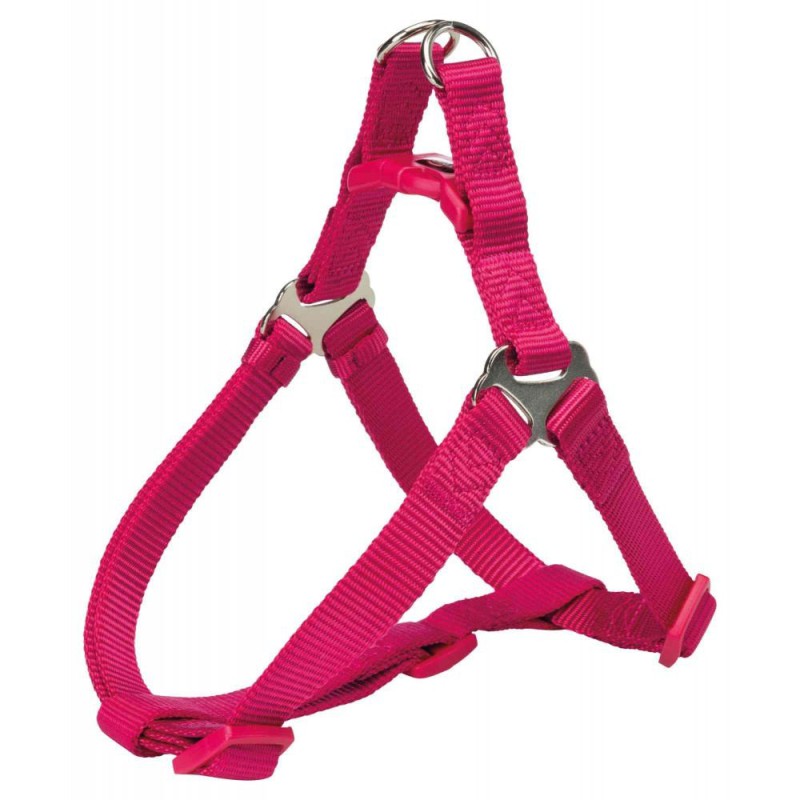 Шлея-петля Trixie Premium One Touch Harness для собак нейлоновая, 40-50 см фуксия