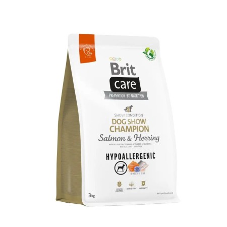 Brit Care Dog Hypoallergenic Dog Show Champion Salmon 3 кг сухий корм для виставкових собак