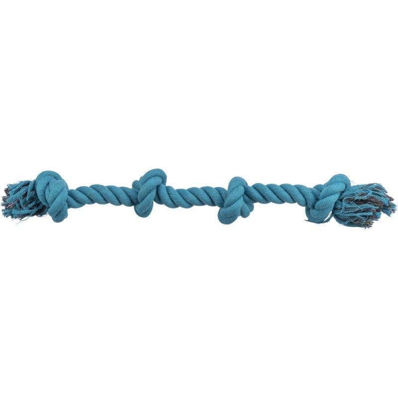 Канат Trixie Playing Rope для собак хлопковый, с узлами, 54 см