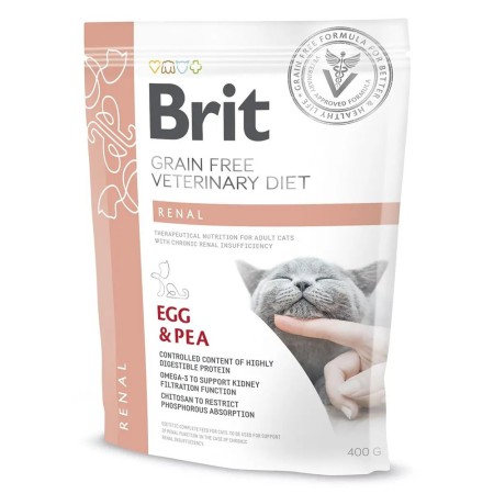 Brit VD Cat Renal 400 г сухий корм для кішок з нирковою недостатністю