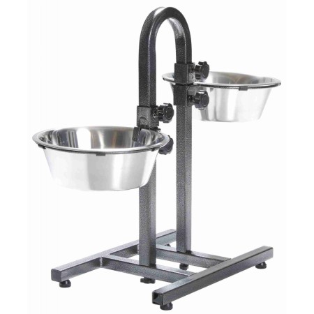 Подставка Trixie Dog Bar с двумя мисками для собак, 2.8 л