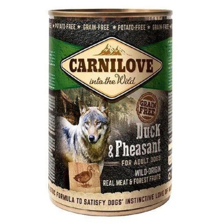 Вологий корм Carnilove Duck Pheasant для собак з качкою та фазаном 400 г (100134)
