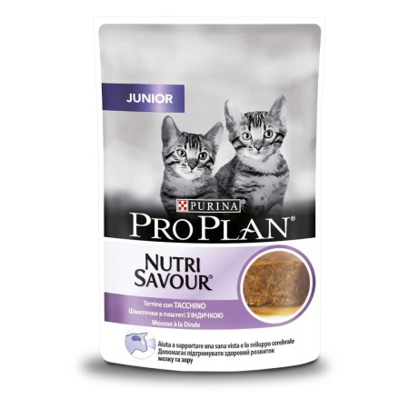 Purina Pro Plan Junior Nutrisavour паштет з індичкою для кошенят 85 г