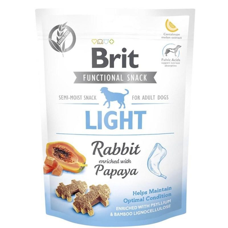 Лакомство Brit Care Light для поддержания оптимального веса у собак с кроликом 150 г