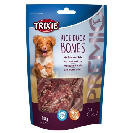 Лакомство для собак Trixie Premio Rice Duck Bones, с уткой и рисом 80 г (31742)