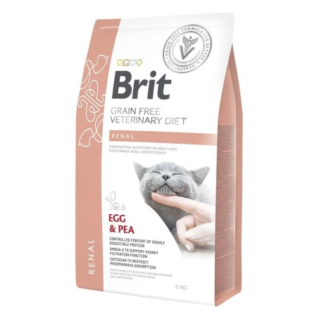 Brit VD Cat Renal 2 кг сухий корм для котів