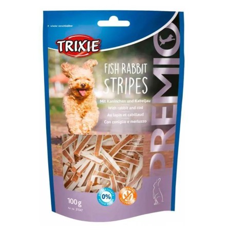 Лакомство для собак Trixie Premio Fish Rabbit Stripes, с кроликом и треской 100 г (31547)