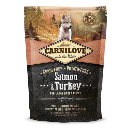 Carnilove Puppy Large Breed Salmon Turkey для щенков крупных пород с лососем 1.5 кг