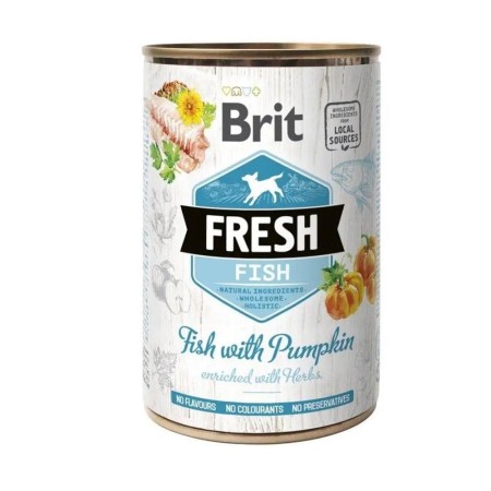 Brit Fresh Fish Pumpkin 400 г з рибою та гарбузом