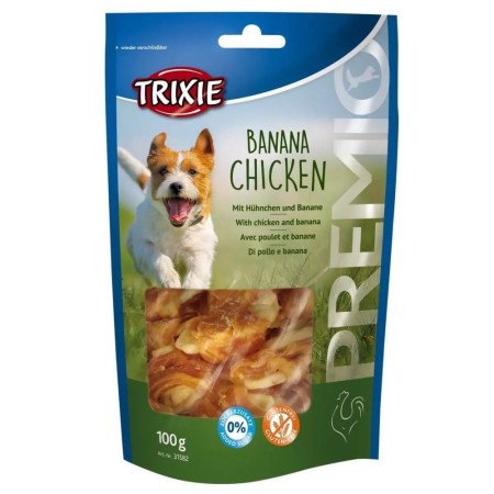 Лакомство для собак Trixie Premio Banana & Chicken, с курицей и бананом 100 г (31582)