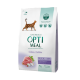 Optimeal Duck Hairball Control 4 кг сухий корм для виведення грудок вовни для котів з качкою