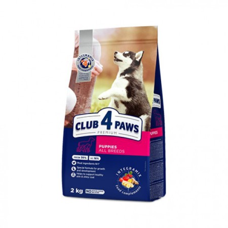 Клуб 4 Лапи Premium Puppies All Breeds 2 кг сухий корм для цуценят всіх порід