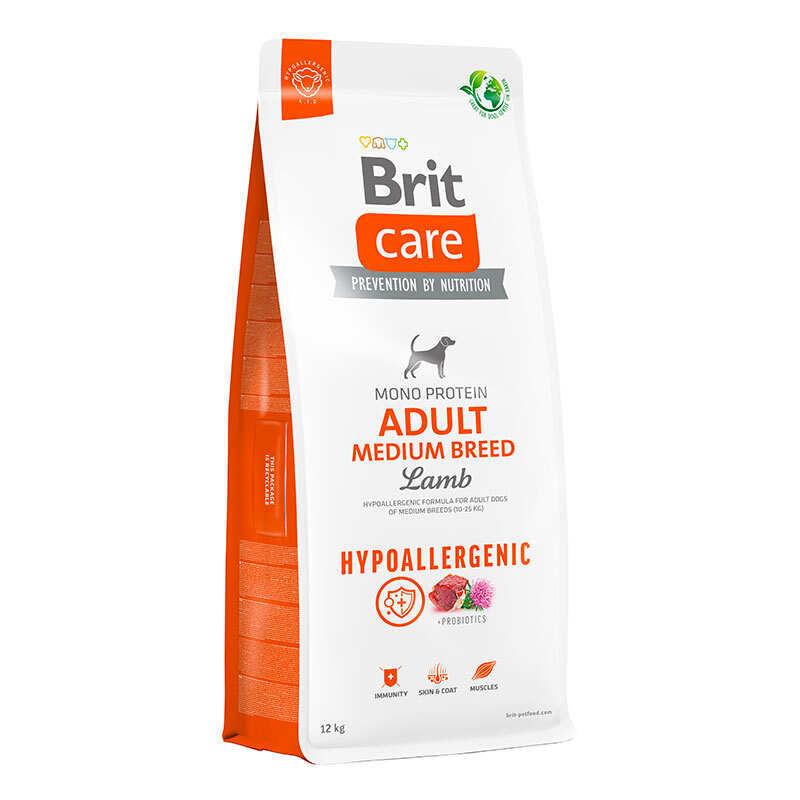 Brit Care Medium Hypoallergenic Breed Lamb 12 кг сухий корм для собак з ягням