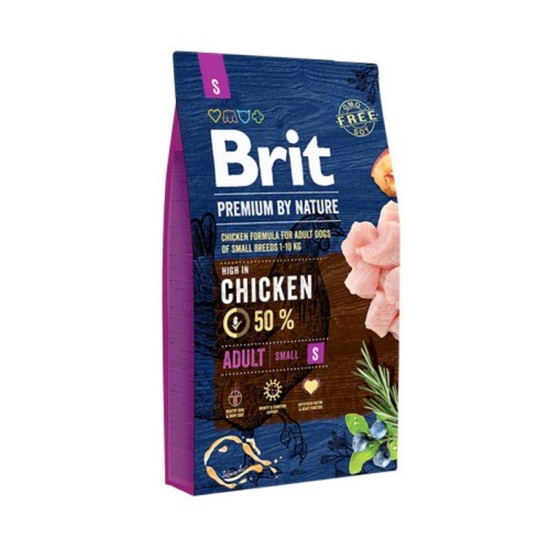 Brit Premium Adult Small S для собак з куркою 1 кг