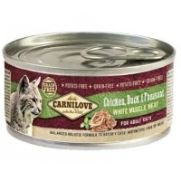 Влажный корм для кошек Carnilove Turkey Reindeer Cat Adult курица, утка и фазан 100 г (100560)