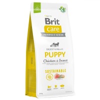 Brit Care Dog Sustainable Puppy Chicken для цуценят з куркою та комахами 3 кг