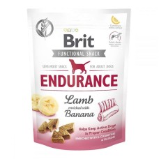 Brit Care Endurance Ласощі для підтримання форми у собак з ягням та бананом 150 г