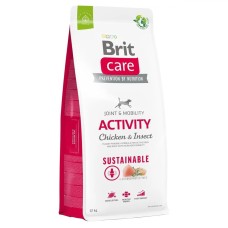 Brit Care Dog Sustainable Activity Chicken для собак з куркою та комахою 12 кг