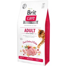 Brit Care GF Activity Support для котів з куркою 7 кг