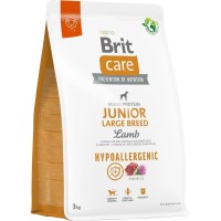 Brit Care Hypoallergenic Junior Large гипоаллергенный для щенков с ягненком 3 кг