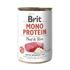Brit Mono Protein Dog з яловичиною та рисом 400 г