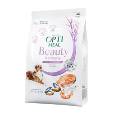 Optimeal Dog Beauty Harmony 4 кг сухой корм для собак успокаивающий эффект из морепродуктов
