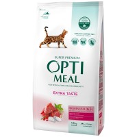 Optimeal Veal 1.5 кг сухой корм для кошек с высоким содержанием телятины