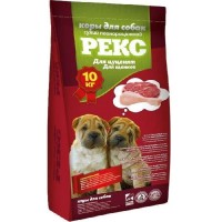 Рекс Юниор для щенков 10 кг