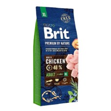 Brit Premium Adult XL для собак із куркою 15 кг