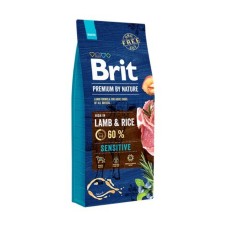 Brit Premium Sensitive Lamb для собак з ягням 15 кг
