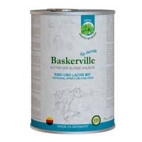 Baskerville Holistic Kalb und Lachs для собак лосось и говядина 800 г