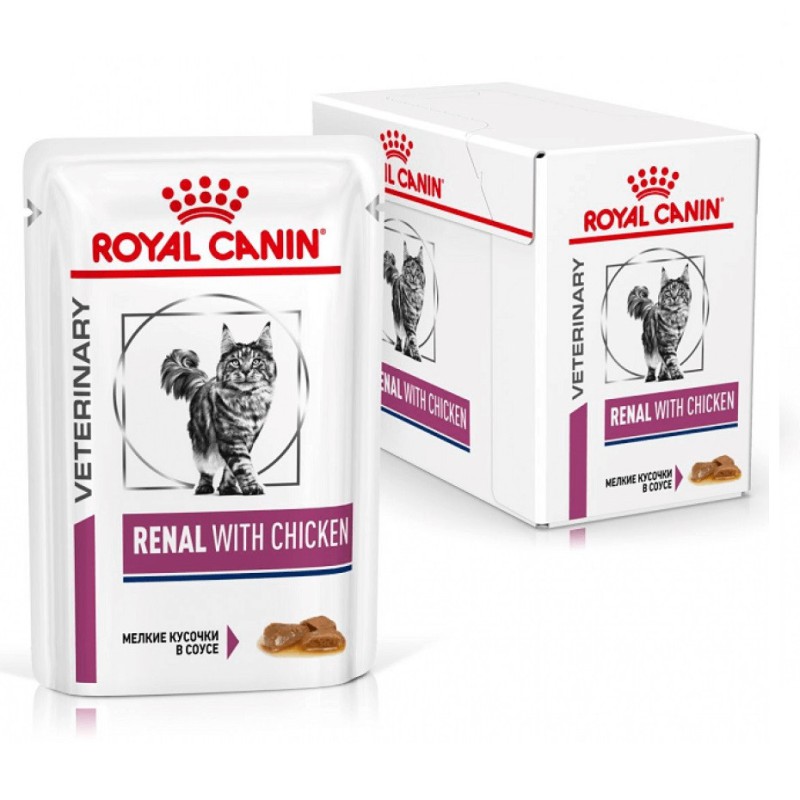Royal Canin Renal 12х85 г Chicken для котів з куркою