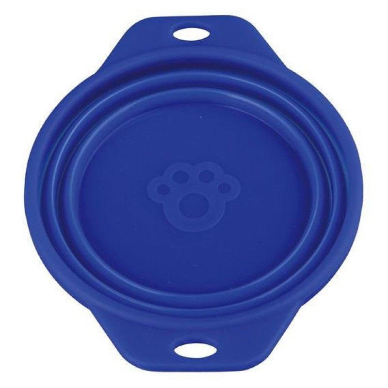 Миска Trixie Travel Bowl для собак дорожня, силікон, 0.25 л (25010)