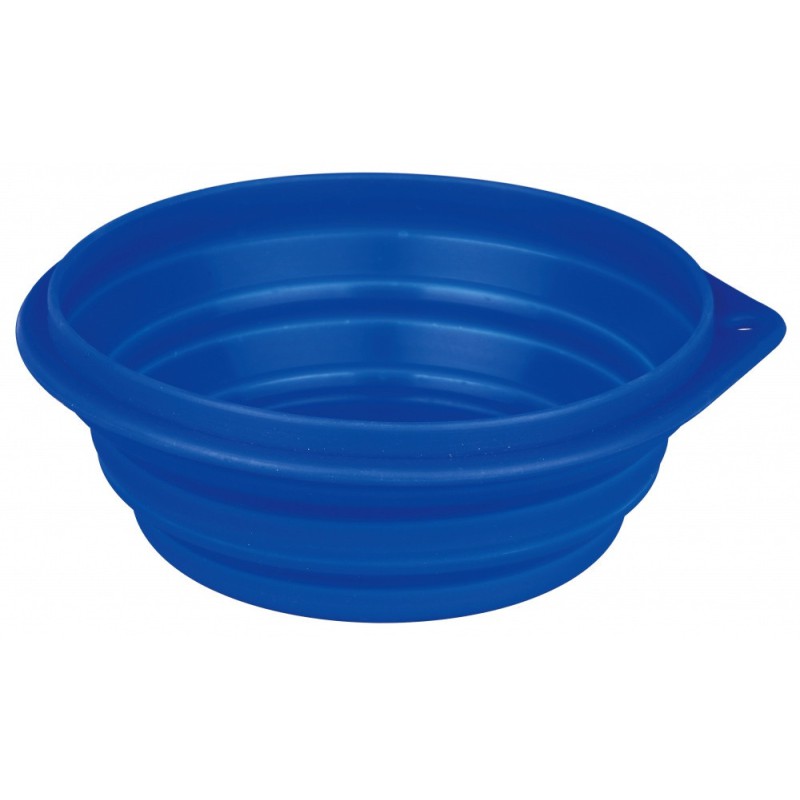 Миска Trixie Travel Bowl для собак дорожная, силикон, 0.5 л