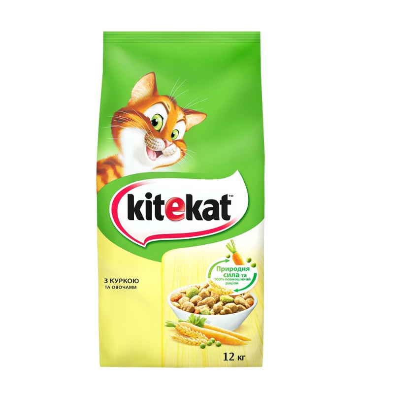 Kitekat для кішок з куркою 300 г