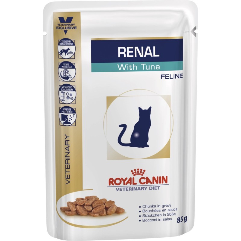 Royal Canin Renal Feline Fish Pouches 12х85 г для кішок з рибою