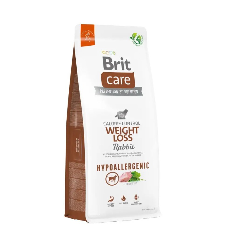 Brit Care Hypoallergenic Weight Loss Rabbit 3 кг сухий корм для собак із кроликом