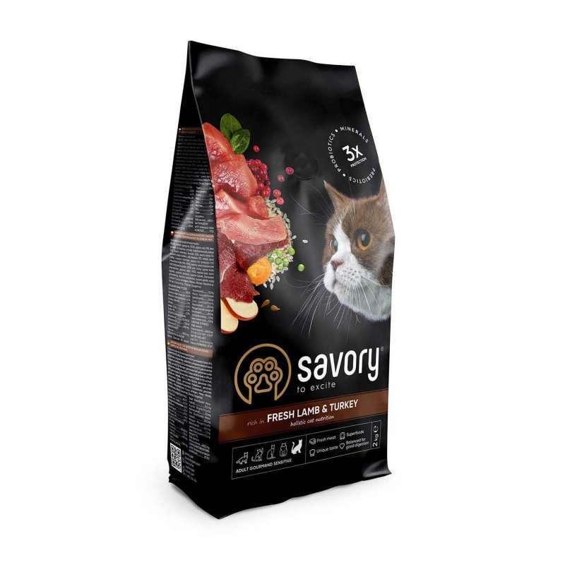 Sensitive Digestion Fresh Lamb & Turkey для котів з ягням 8 кг