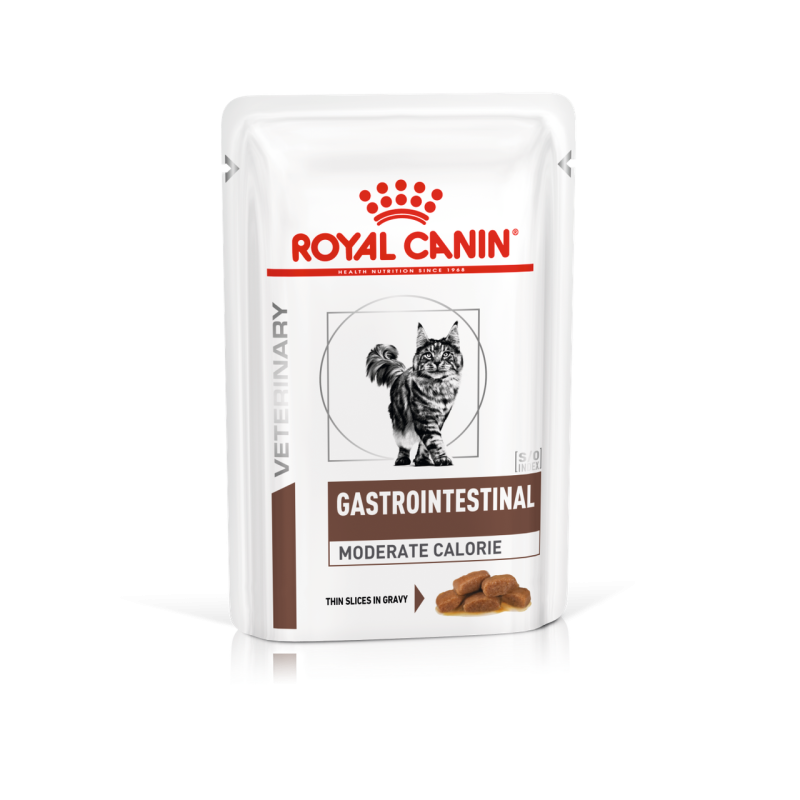 Royal Canin Gastrointestinal Moderate Calorie 12х85 г для котів у соусі