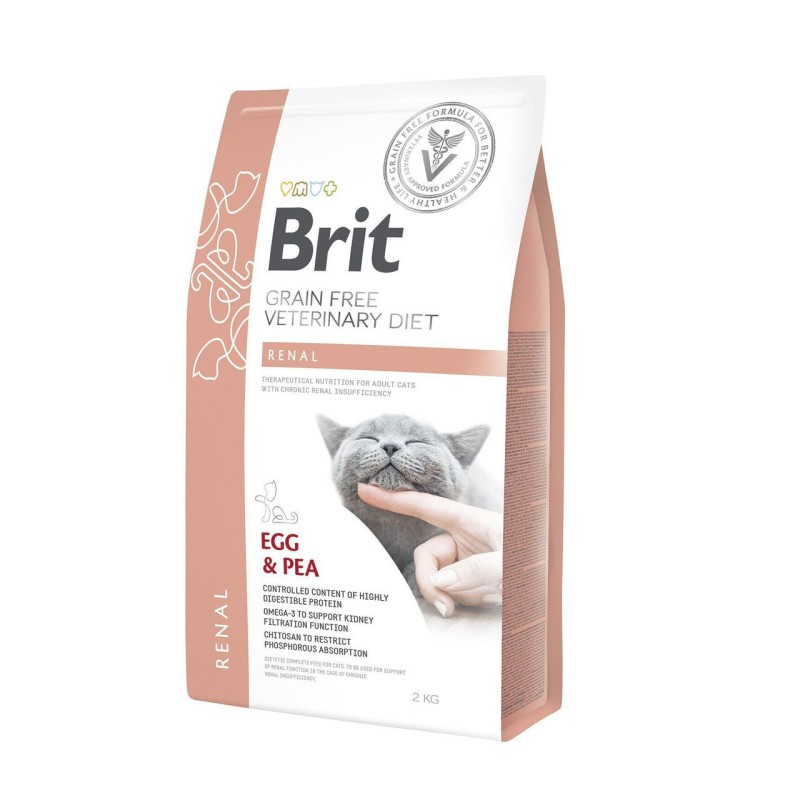 Brit VD Cat Renal 400 г сухий корм для кішок з нирковою недостатністю