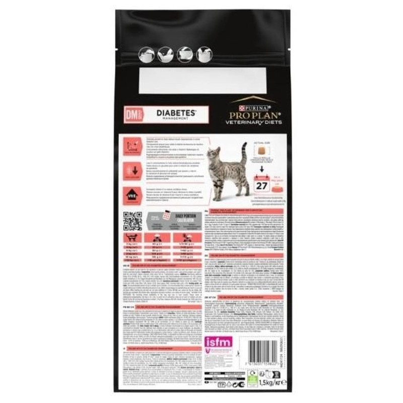Purina Veterinary Diabetes Management Feline для кішок при цукровому діабеті 1.5 кг
