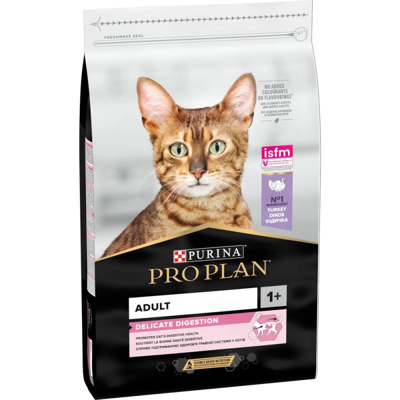 Purina Pro Plan Cat Adult Delicate Digestion Turkey для котів з індичкою 1.5 кг