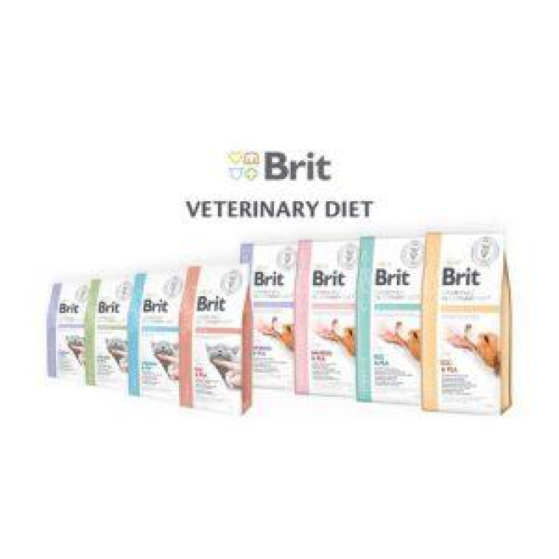 Brit VD Hepatic Dog 12 кг сухий корм для собак з яйцем, горохом, бататом та гречкою