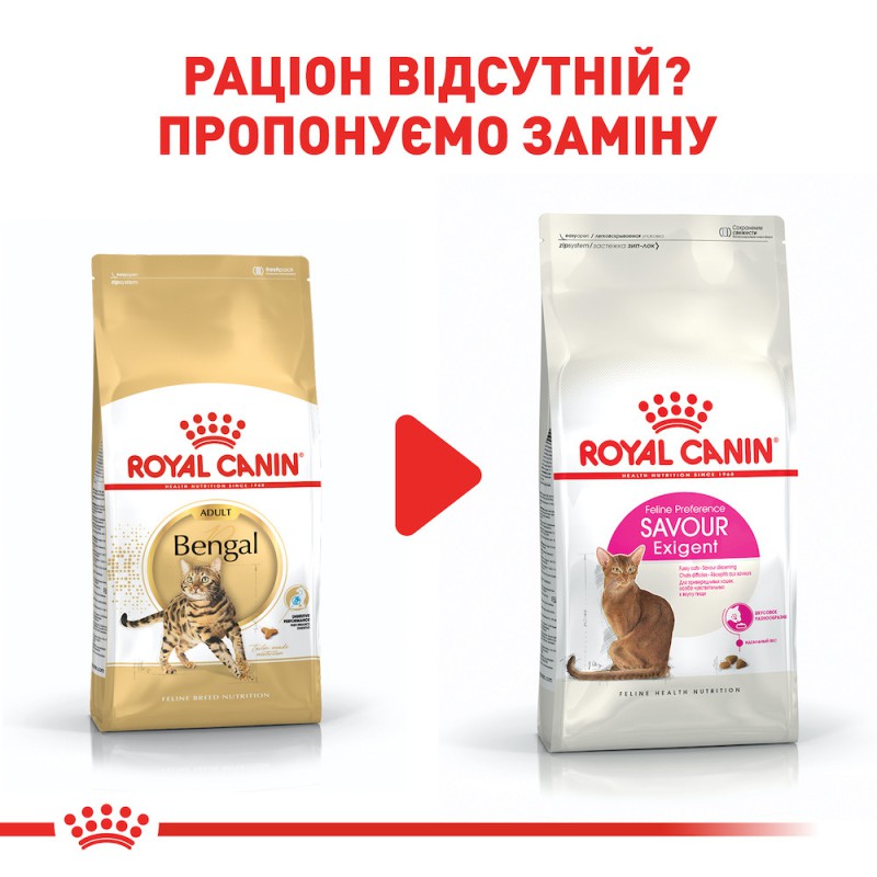 Royal Canin Bengal 2 кг сухий корм для котів