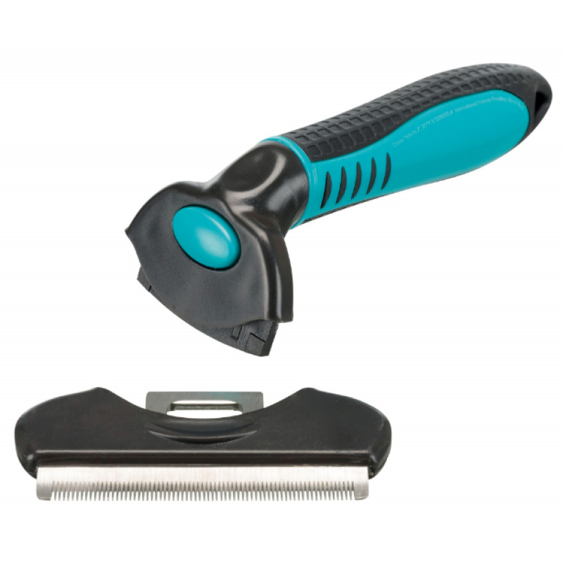 Гребінець-триммер Trixie Carding Groomer для собак, видалення підшерстка, 8х14 см